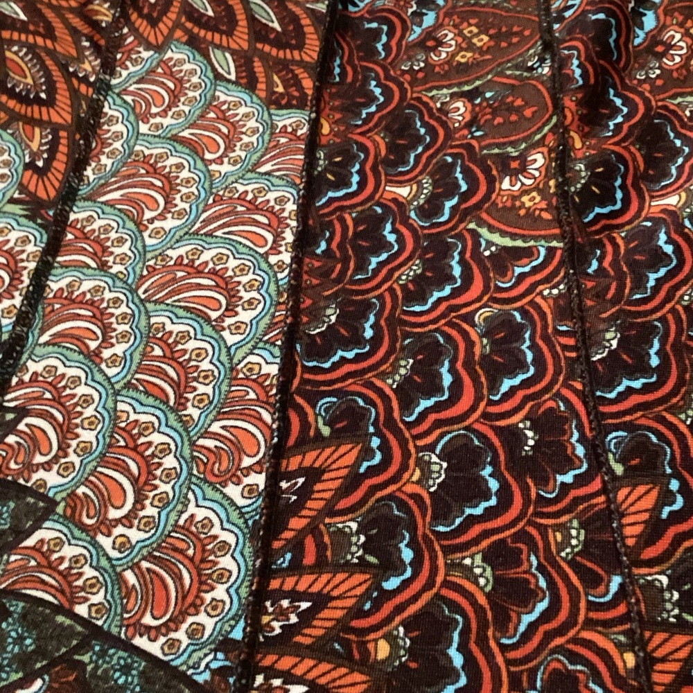 Perseption Concept Multicolor Patchwork Midi Dres… - image 6